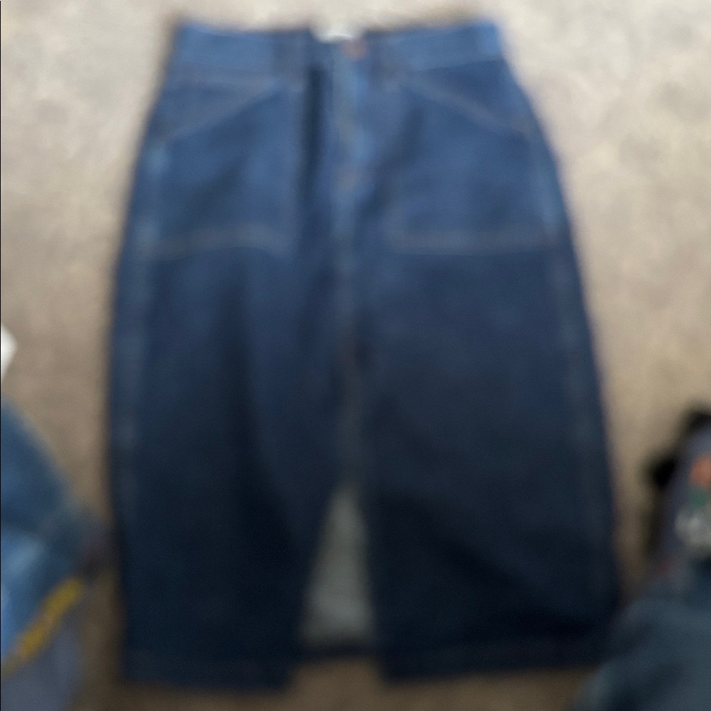 J. Crew Trademark Blue Denim Midi Skirt in 28 - Picture 3 of 6